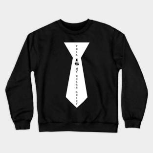 Dress Shirt Crewneck Sweatshirt